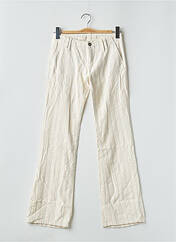 Pantalon slim beige FREEMAN T.PORTER pour femme seconde vue