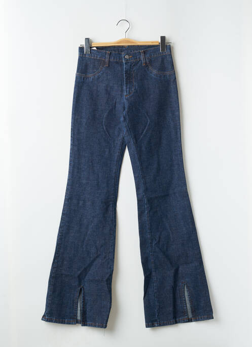 Jeans bootcut taille haute taille haute bleu CIMARRON femme