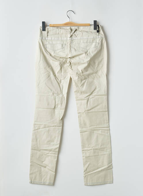 Pantalon chino taille basse taille basse beige FREEMAN T.PORTER femme