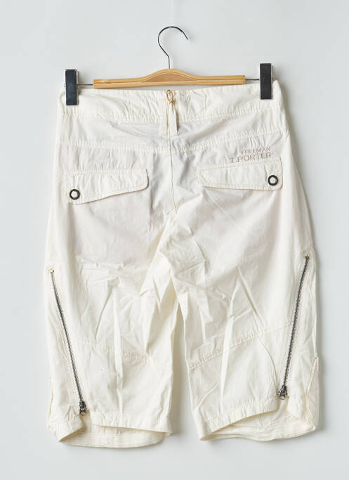 Bermuda beige FREEMAN T.PORTER pour femme
