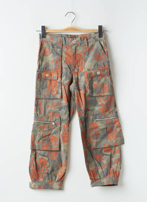 Pantalon cargo vert TEDDY SMITH INDUSTRY pour fille