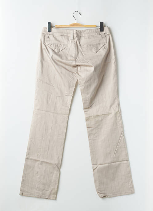 Pantalon droit beige FREEMAN T.PORTER pour homme