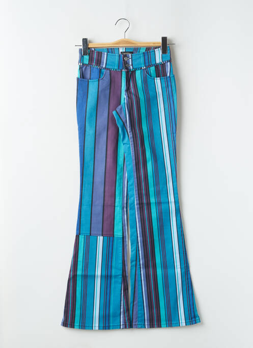 Pantalon flare bleu CIMARRON pour femme