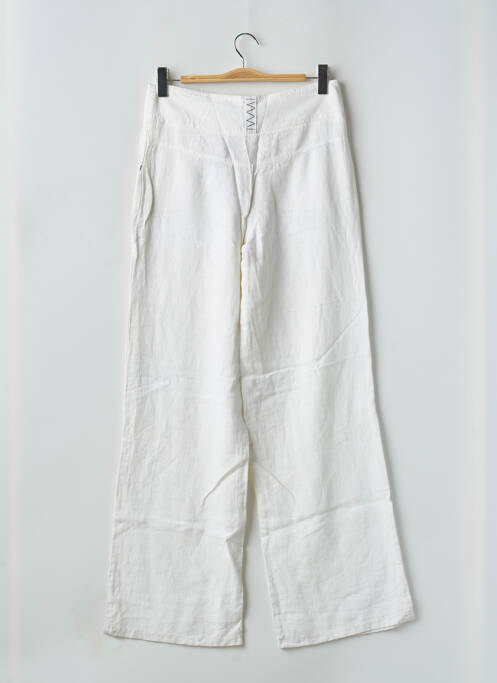 Pantalon large beige LA FEE MARABOUTEE pour femme