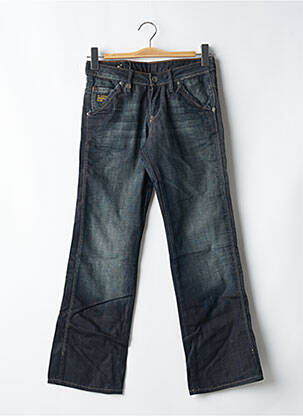 Jeans coupe slim tissage brut taille normale bleu G STAR homme