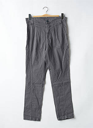 Pantalon droit stretch taille normale gris KILL DEAL femme