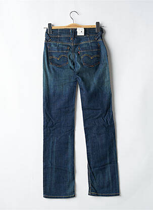 Jeans coupe slim tissage brut taille normale bleu LEVI'S femme