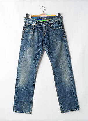 Jeans coupe slim effet usé délavé taille normale bleu LTB femme