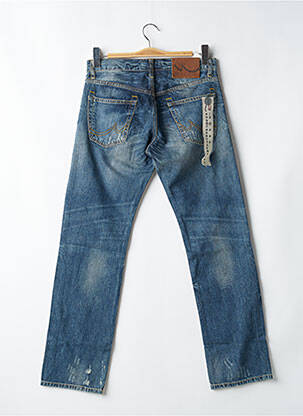 Jeans coupe slim effet usé délavé taille normale bleu LTB femme