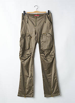 Pantalon cargo coupe droite taille normale vert MISS SIXTY femme