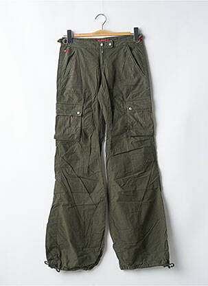 Pantalon cargo coupe droite taille normale vert MISS SIXTY femme