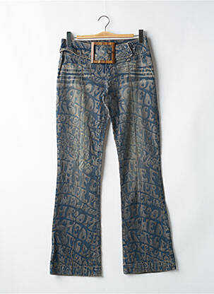 Jeans coupe droite taille normale taille normale bleu MISS SIXTY femme