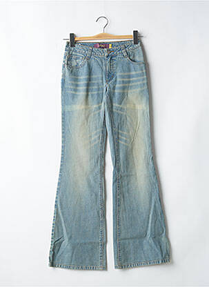 Jeans bootcut taille normale taille normale bleu NEW LONDON femme