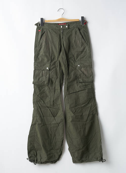 Pantalon cargo vert MISS SIXTY pour femme