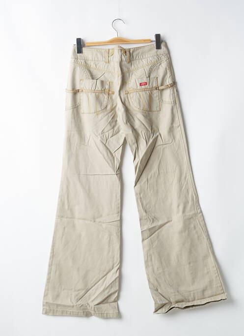 Pantalon droit beige MISS SIXTY pour femme