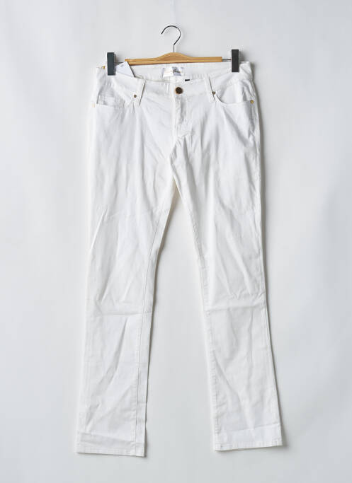 Pantalon droit blanc GUESS pour femme