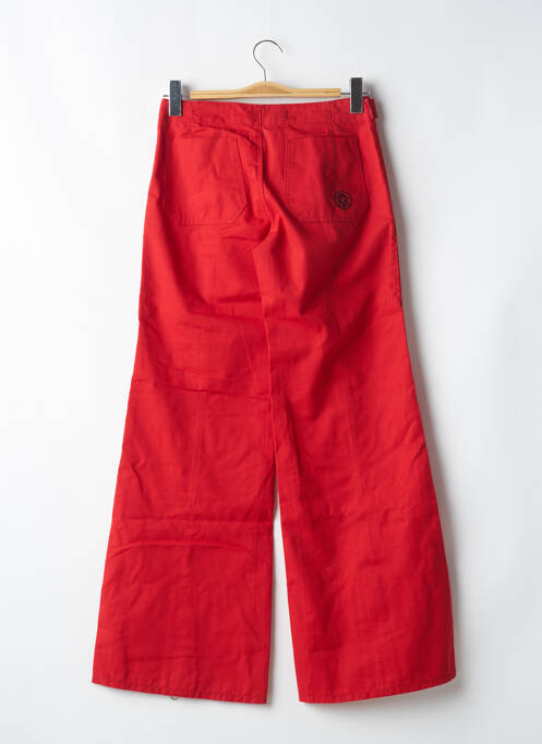 Pantalon droit rouge LA BRIGADA INTERNACIONAL pour femme