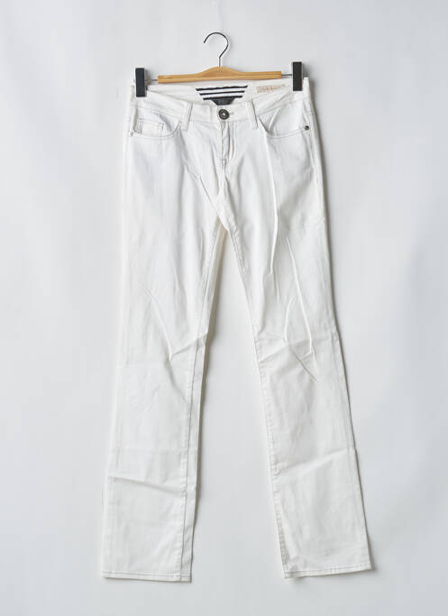 Pantalon slim blanc GUESS pour femme