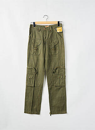 Pantalon cargo resserrée sur le bas taille normale vert PHARD femme