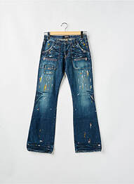 Jean coupe flare taille normale taille normale bleu RWD femme
