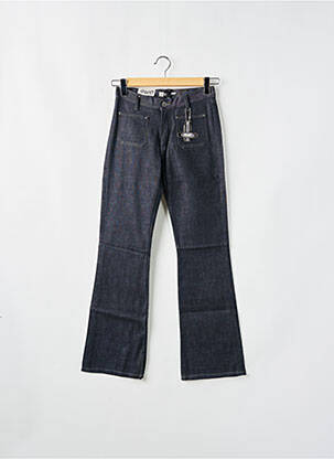 Jean coupe flare taille haute taille haute bleu RWD femme