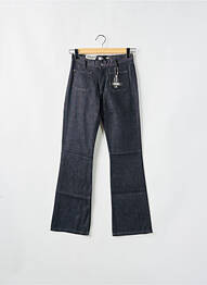 Jean coupe flare taille haute taille haute bleu RWD femme