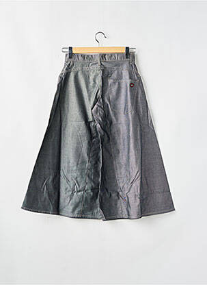 Pantalon large fermeture zippée sous rabat boutonné taille normale gris RWD femme