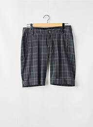 Short fermeture zippée sous rabat boutonné taille normale gris RWD femme