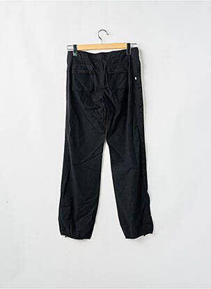 Pantalon droit tissage popeline taille basse noir SESSUN femme