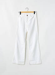 Pantalon droit blanc SESSUN pour femme seconde vue