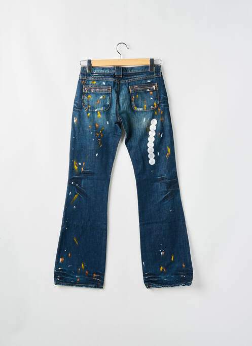 Jean coupe flare bleu RWD pour femme