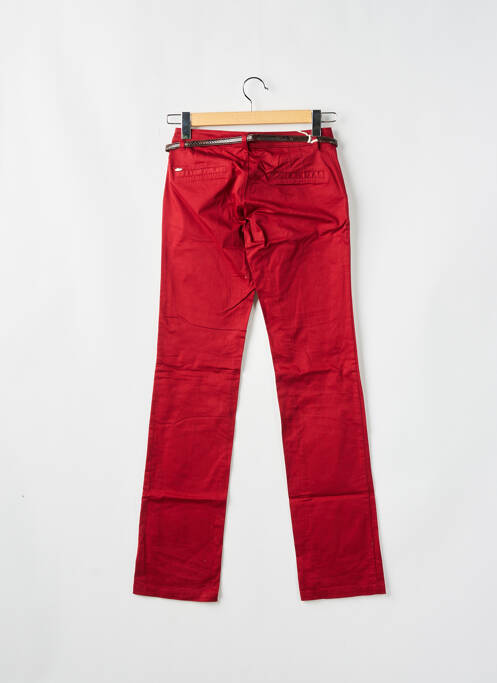 Pantalon chino rouge SALSA pour femme