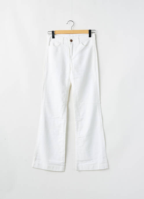 Pantalon droit blanc SESSUN pour femme