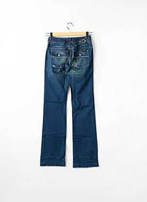 Jeans coupe droite poches bleu TEDDY SMITH femme