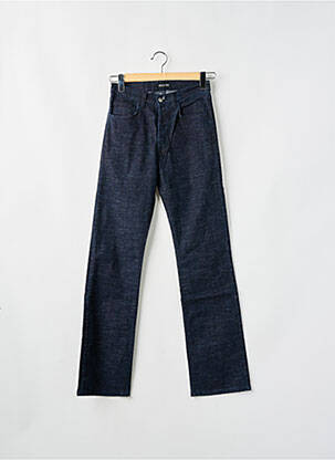 Jeans coupe slim tissage brut taille normale bleu TEDDY SMITH femme