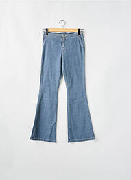 Jean coupe flare stretch taille normale bleu TEDDY SMITH femme