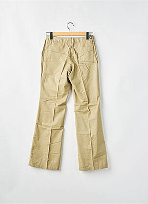 Pantalon droit fermeture zippée sous rabat boutonné vert TEDDY SMITH femme