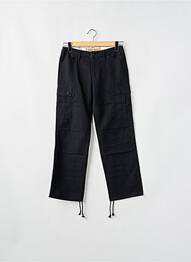 Pantalon cargo coupe droite taille normale noir TEDDY SMITH femme