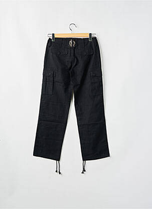 Pantalon cargo coupe droite taille normale noir TEDDY SMITH femme