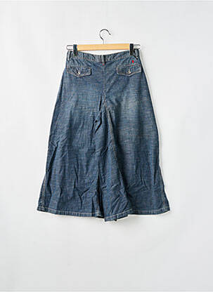 Jeans coupe large tissage brut taille normale bleu TEDDY SMITH femme