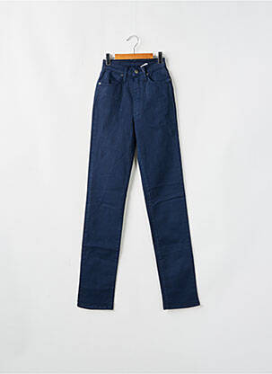 Jeans coupe slim stretch taille normale bleu TEDDY SMITH femme