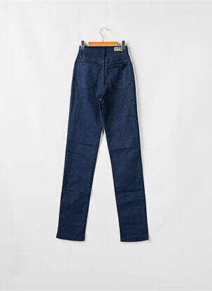 Jeans coupe slim stretch taille normale bleu TEDDY SMITH femme