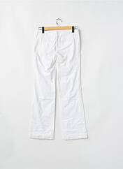 Pantalon droit blanc TEDDY SMITH pour femme seconde vue