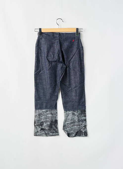 Jeans coupe droite bleu TEDDY SMITH pour femme