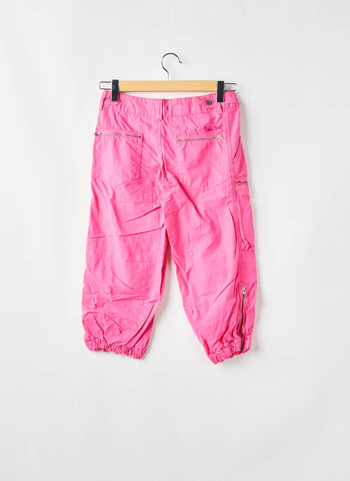 Pantacourt rose TEDDY SMITH pour femme