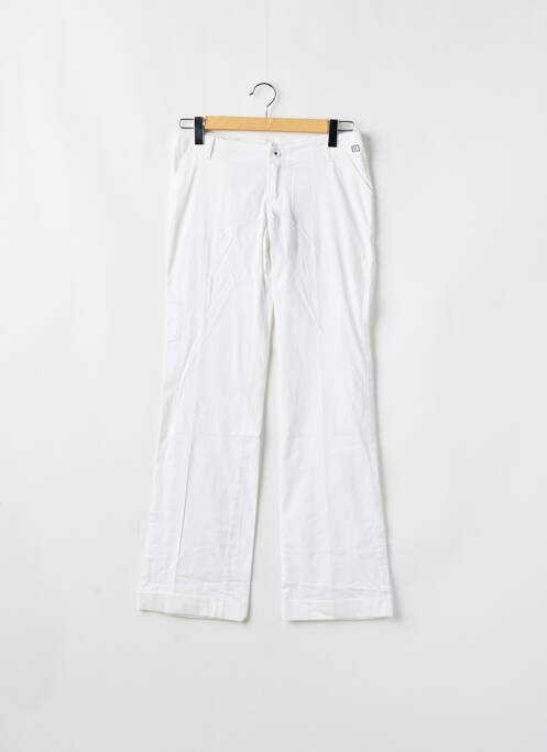 Pantalon droit blanc TEDDY SMITH pour femme