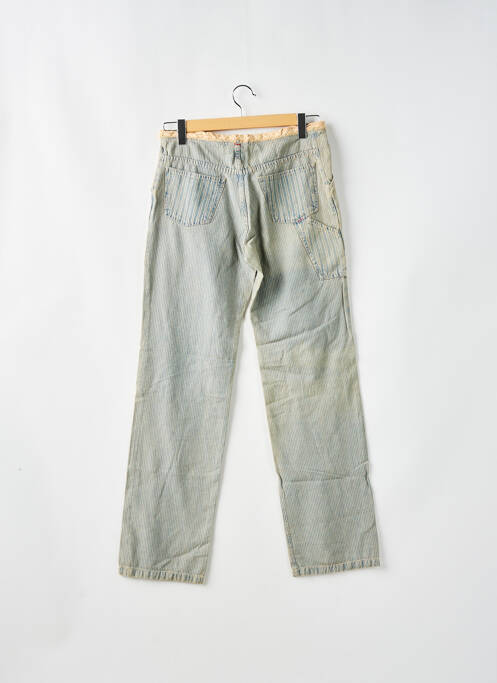 Jeans coupe droite bleu SCHOOL RAG pour femme