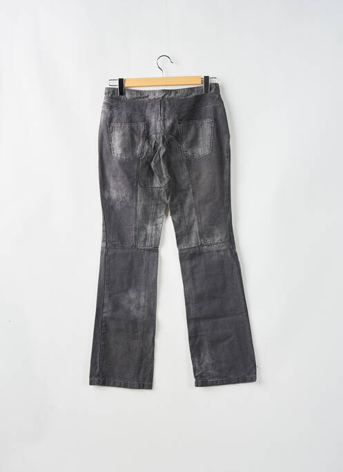 Jeans coupe droite gris SCHOOL RAG pour femme