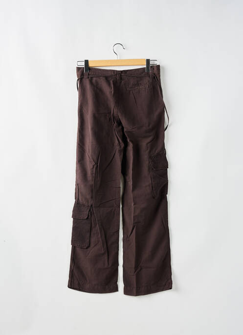 Pantalon cargo marron SCHOOL RAG pour femme