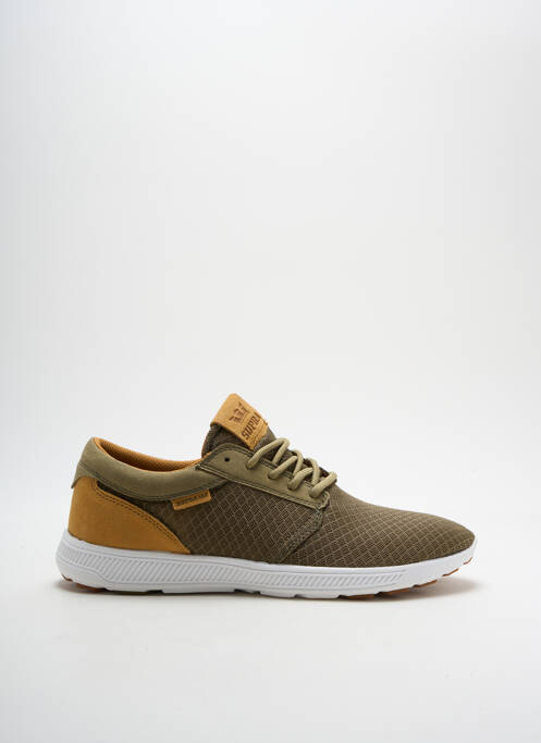 Baskets vert SUPRA pour homme